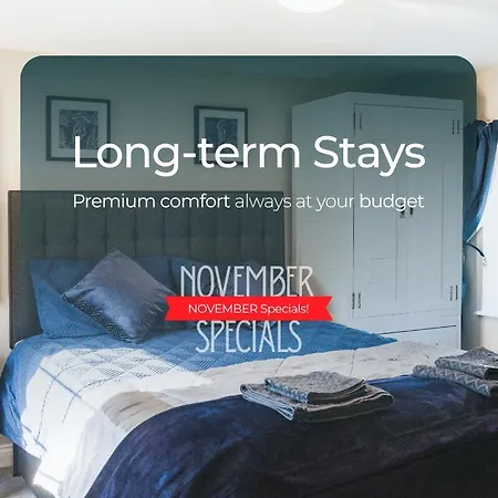 Exclusive Deals L Last-minute Specials L Free Parking I Short Term L Garden I Sleeps Up To 6 L 3 Bed & 2 Bath I One Castle Short-lets And Serviced Apartment
